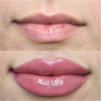 lip tattoo