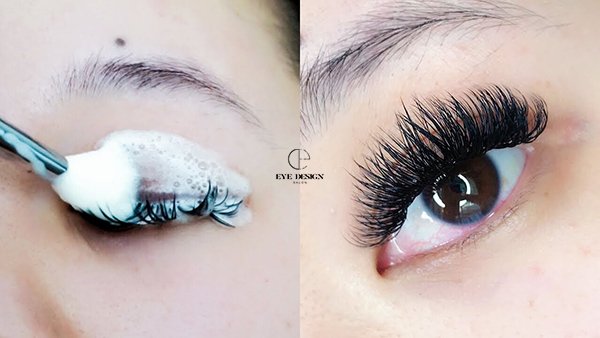 hybrid eyelash extensions